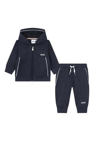 Sweat à capuche et jogging - Bleu marine - Boss
