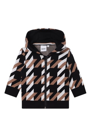 Sweat à capuche - Noir - Boss