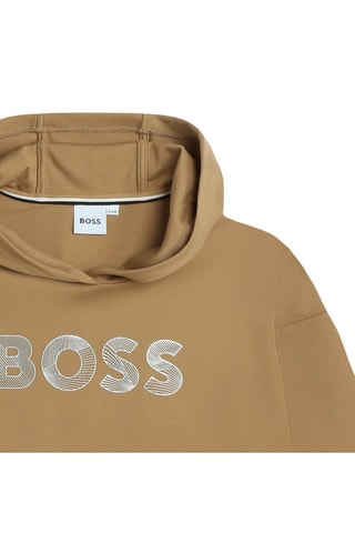 Sweat à capuche - Marron - Boss