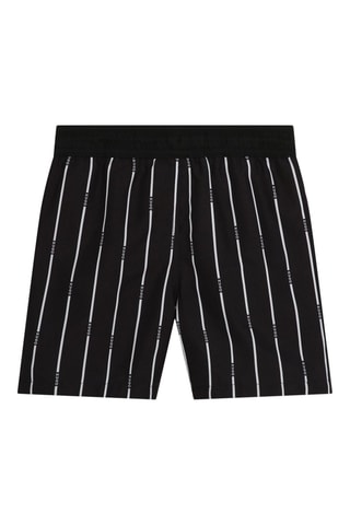 Short de bain - Noir et blanc - Hugo