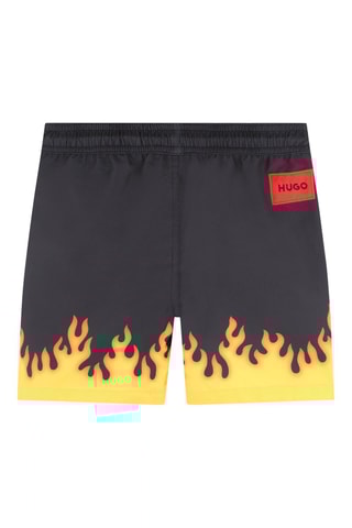 Short de bain - Noir - Hugo