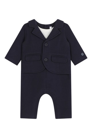Combinaison trompe-l’œil - Bleu marine - Boss