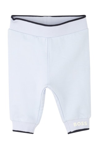 Ensemble 3 pièces en coton biologique - Bleu marine et bleu-gris - Boss
