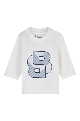 Ensemble 3 pièces en coton biologique - Bleu marine et bleu-gris - Boss