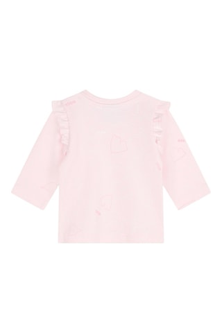 T-shirt et salopette - Rose et bleu marine - Boss