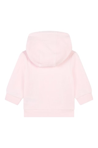 Sweat à capuche et jogging en coton biologique - Rose - Boss