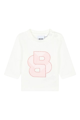 Ensemble 3 pièces en coton biologique - Rose et noir - Boss