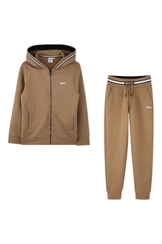 Sweat à capuche et jogging - Camel - Boss