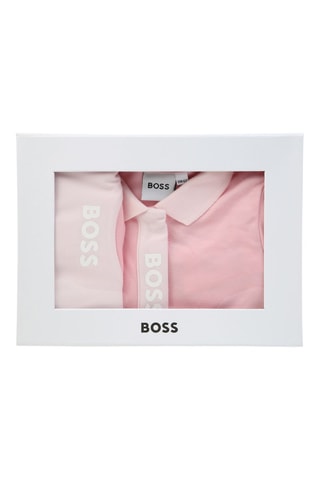 Grenouillère et bavoir - Rose - Boss
