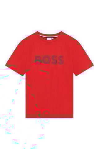 T-shirt regular - Rouge - Boss