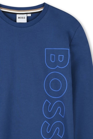 T-shirt regular - Bleu - Boss