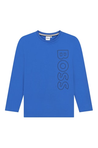 T-shirt regular - Bleu - Boss