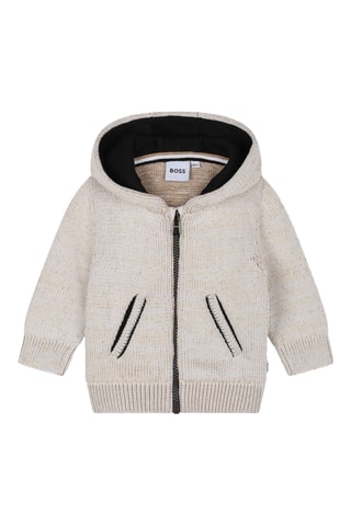 Gilet à capuche - Ivoire - Boss
