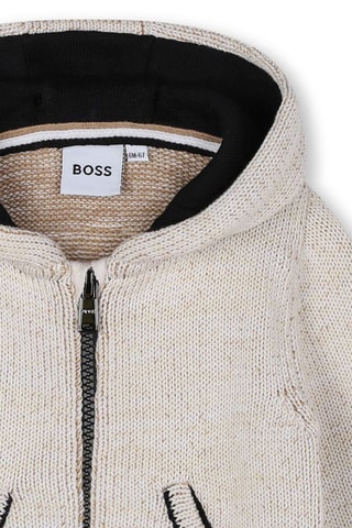 Gilet à capuche - Ivoire - Boss