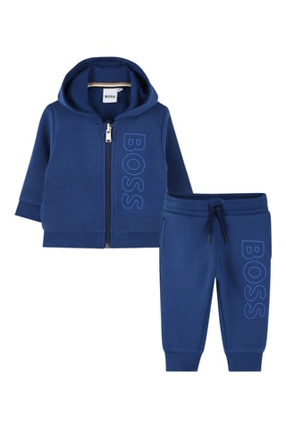 Sweat à capuche et jogging - Bleu marine - Boss