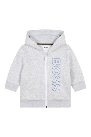 Sweat à capuche et jogging - Gris chiné - Boss