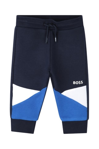 Sweat à capuche et jogging - Bleu - Boss