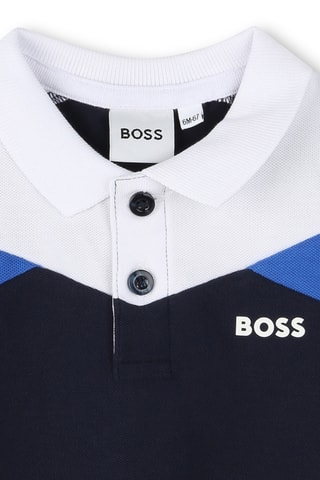 Polo - Bleu marine - Boss
