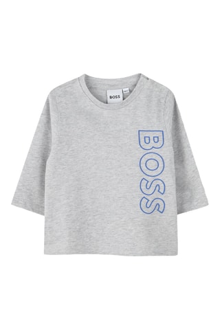 T-shirt - Gris chiné - Boss