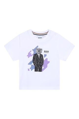 T-shirt - Blanc - Boss