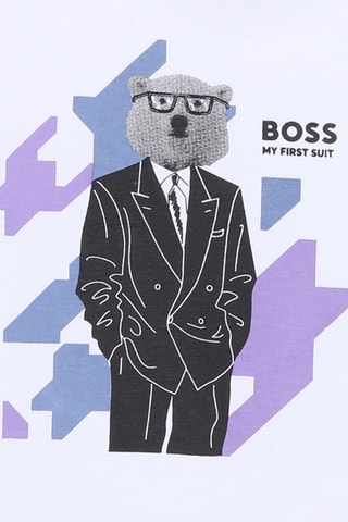 T-shirt - Blanc - Boss