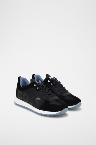 Baskets en nubuck - Noir - Boss