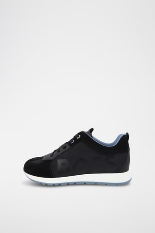 Baskets en nubuck - Noir - Boss