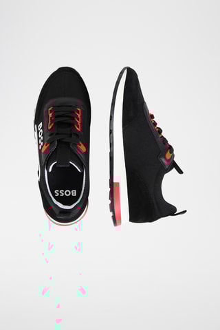 Baskets en cuir - Noir - Boss