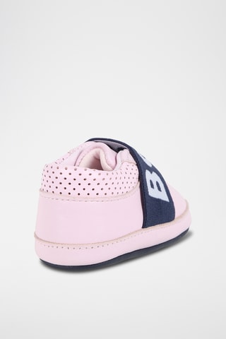 Chaussons en cuir de mouton - Rose - Boss