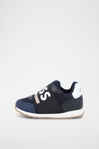 Slip-on en cuir - Bleu foncé - Boss