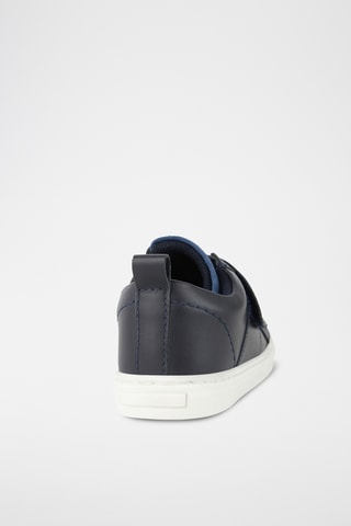 Baskets en cuir - Bleu foncé - Boss