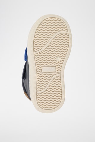 Baskets montantes en cuir - Bleu foncé - Boss