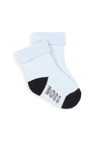 3 paires de chaussettes - Ciel, blanc et noir - Boss