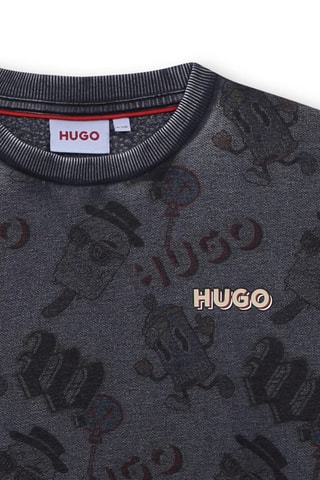 Sweat - Gris foncé - Hugo