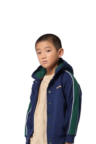 Sweat à capuche - Bleu marine - Hugo