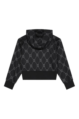 Sweat à capuche - Noir - Hugo