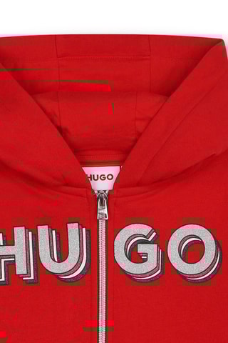 Sweat à capuche - Rouge - Hugo