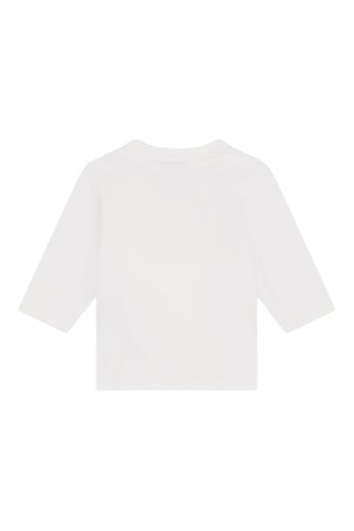T-shirt en coton biologique - Blanc - Boss