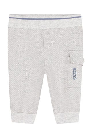 Ensemble 3 pièces en coton biologique - Gris clair - Boss