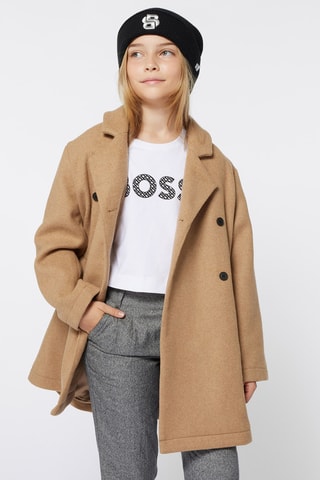 Manteau en laine - Beige - Boss