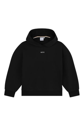Sweat à capuche - Noir - Boss