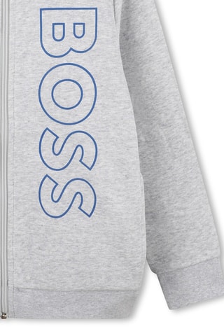Sweat à capuche - Gris chiné - Boss