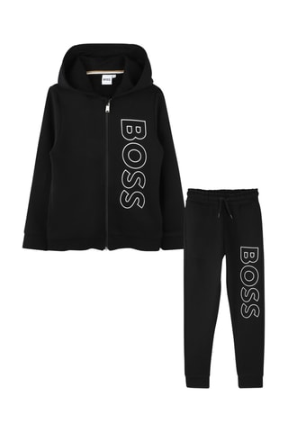 Sweat à capuche et jogging - Noir - Boss