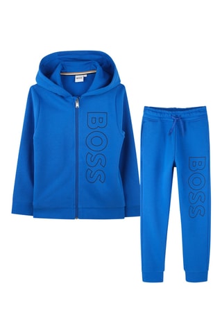 Sweat à capuche et jogging - Bleu cobalt - Boss