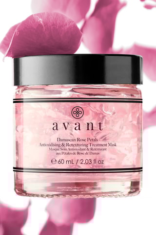 Antioxiderend en Texturerend Masker met Damaskusrozenblaadjes - 60 ml