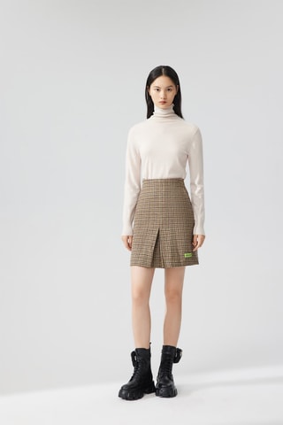 Schapenwollen Trui Beige