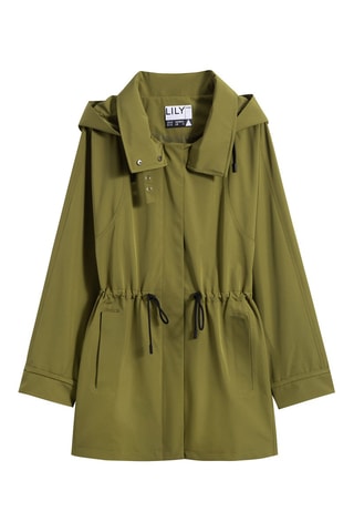 Parka met Capuchon Kaki