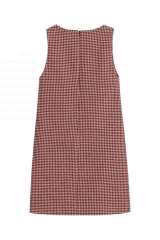 Rechte Jurk - Rood