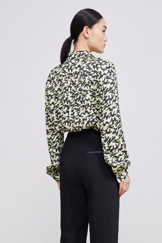 Blouse - Groen en zwart