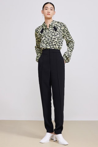 Blouse - Groen en zwart